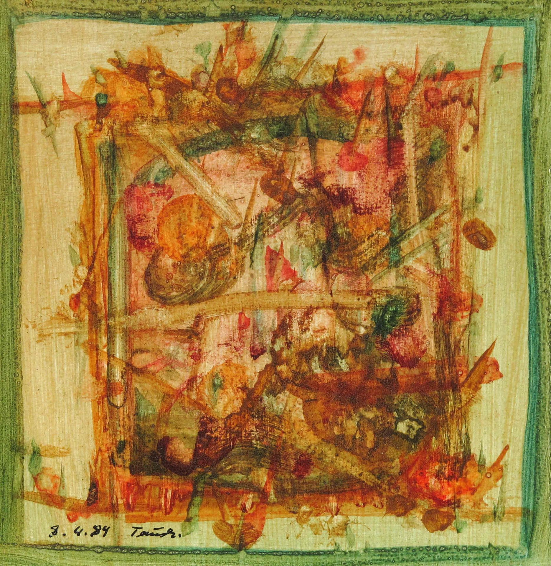 Erwin Trum - 08/04/1984 - Papier - 15x15 cm
