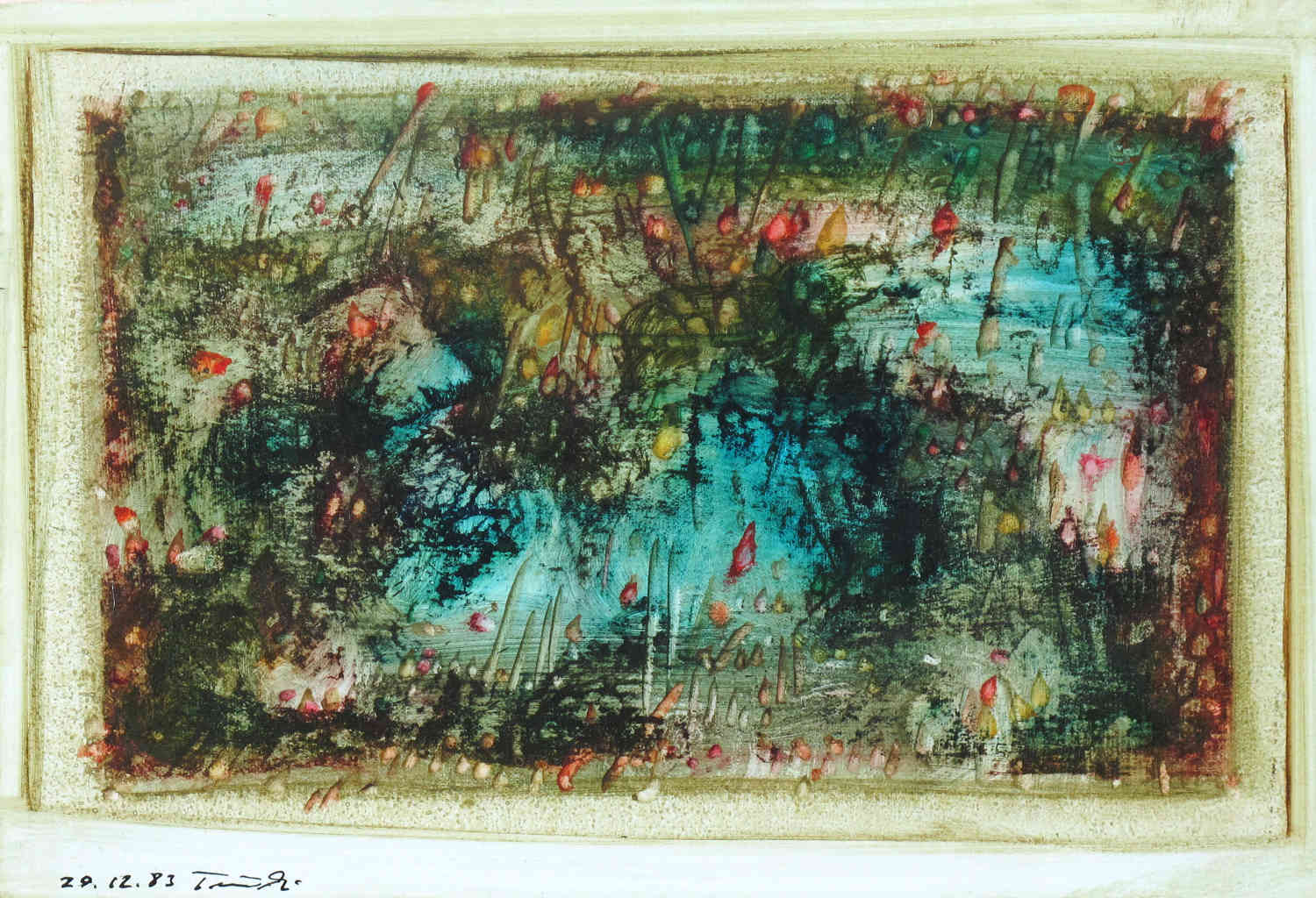 Erwin Trum - 29/12/1983 - Papier - 29x31 cm