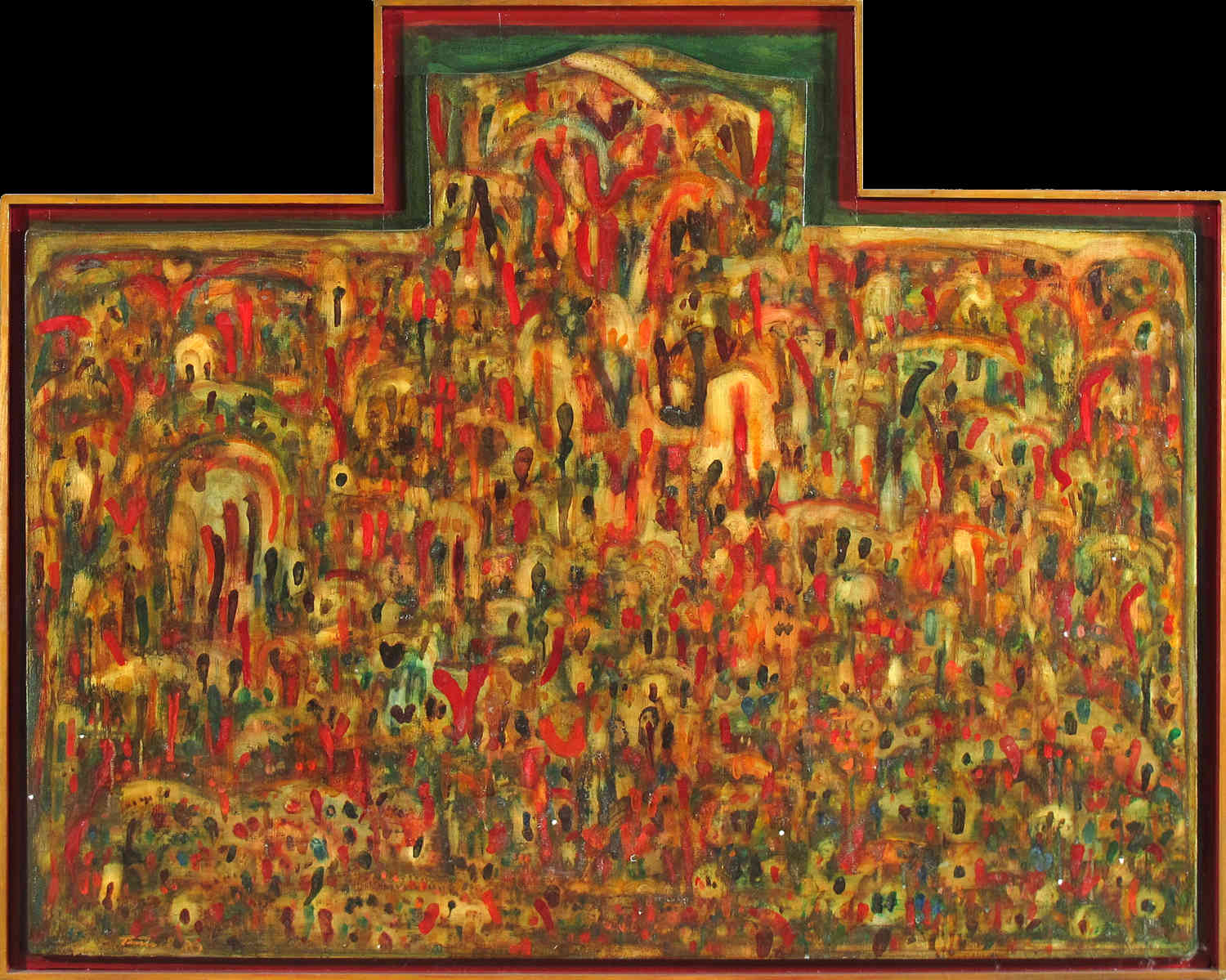 Erwin Trum - 1980 - Bois - 129x102 cm Erwin Trum - 1980 - Bois - 129x102 cm