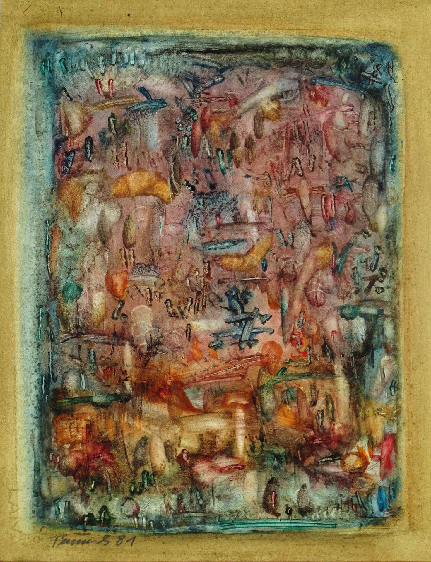 Erwin Trum - 1981 - Papier - 26x32 cm