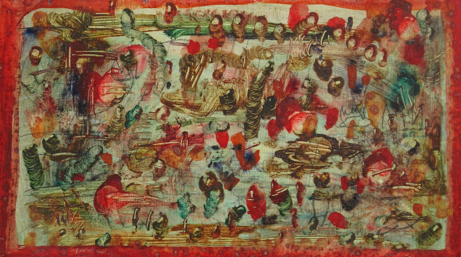 Erwin Trum - 1981 - Bois - 25x14 cm