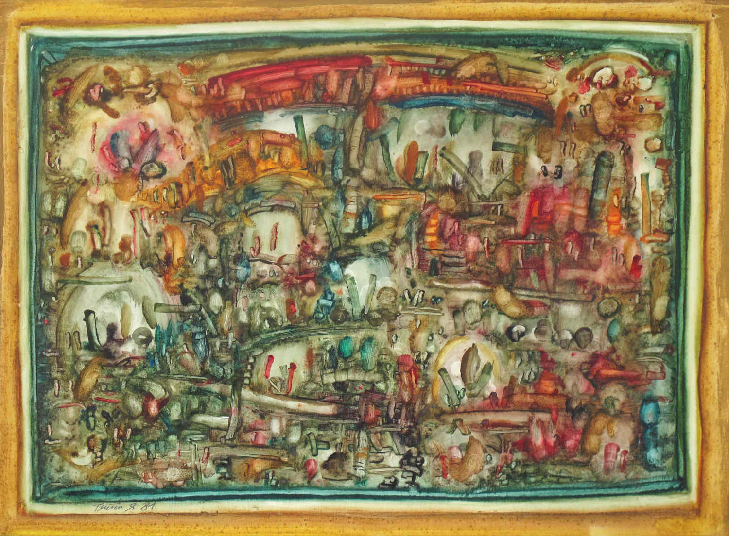Erwin Trum - 1981 - Papier - 51x37 cm Erwin Trum - 1981 - Papier - 51x37 cm