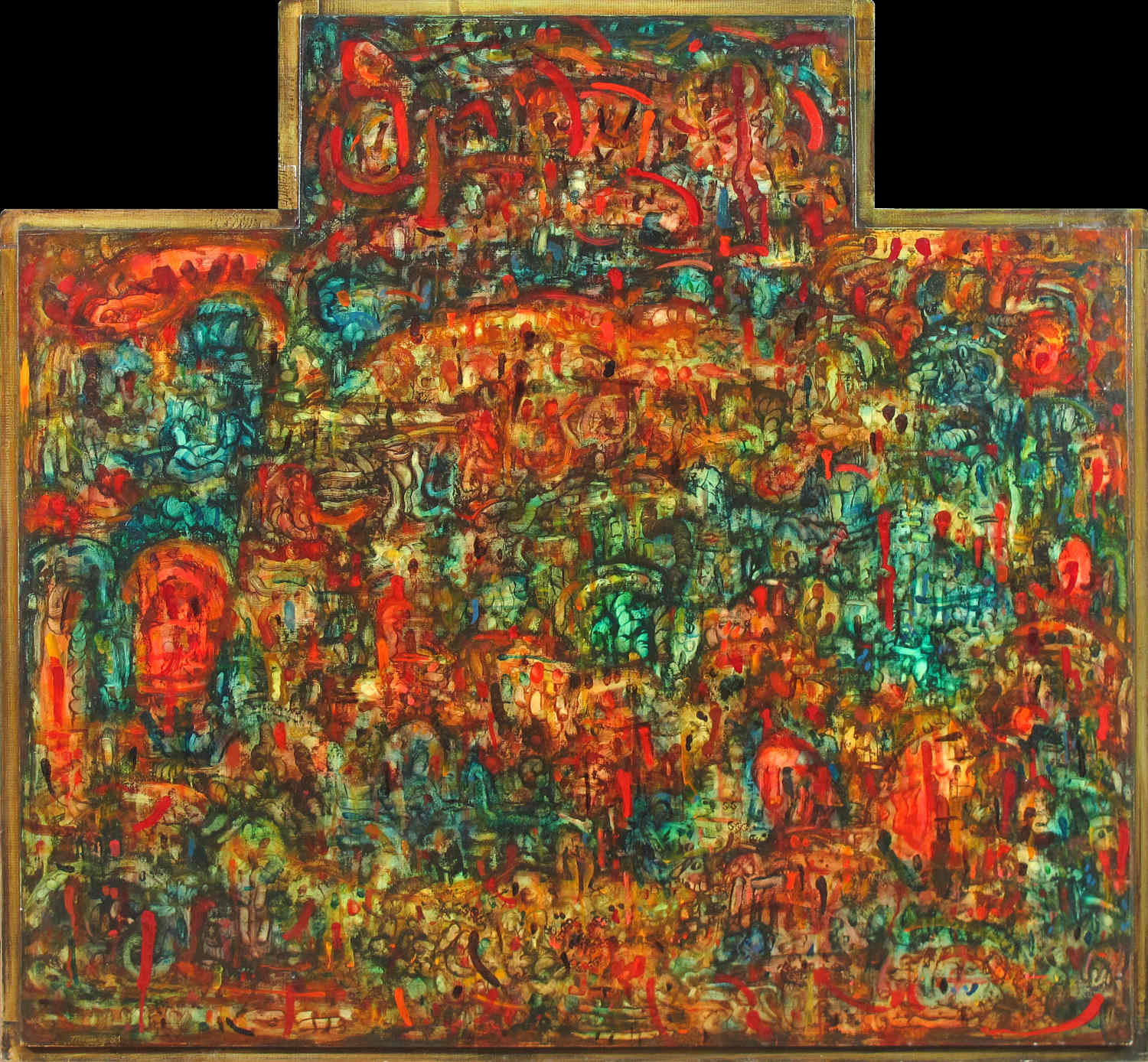 Erwin Trum - 1981 - Bois - 135x125 cm Erwin Trum - 1981 - Bois - 135x125 cm