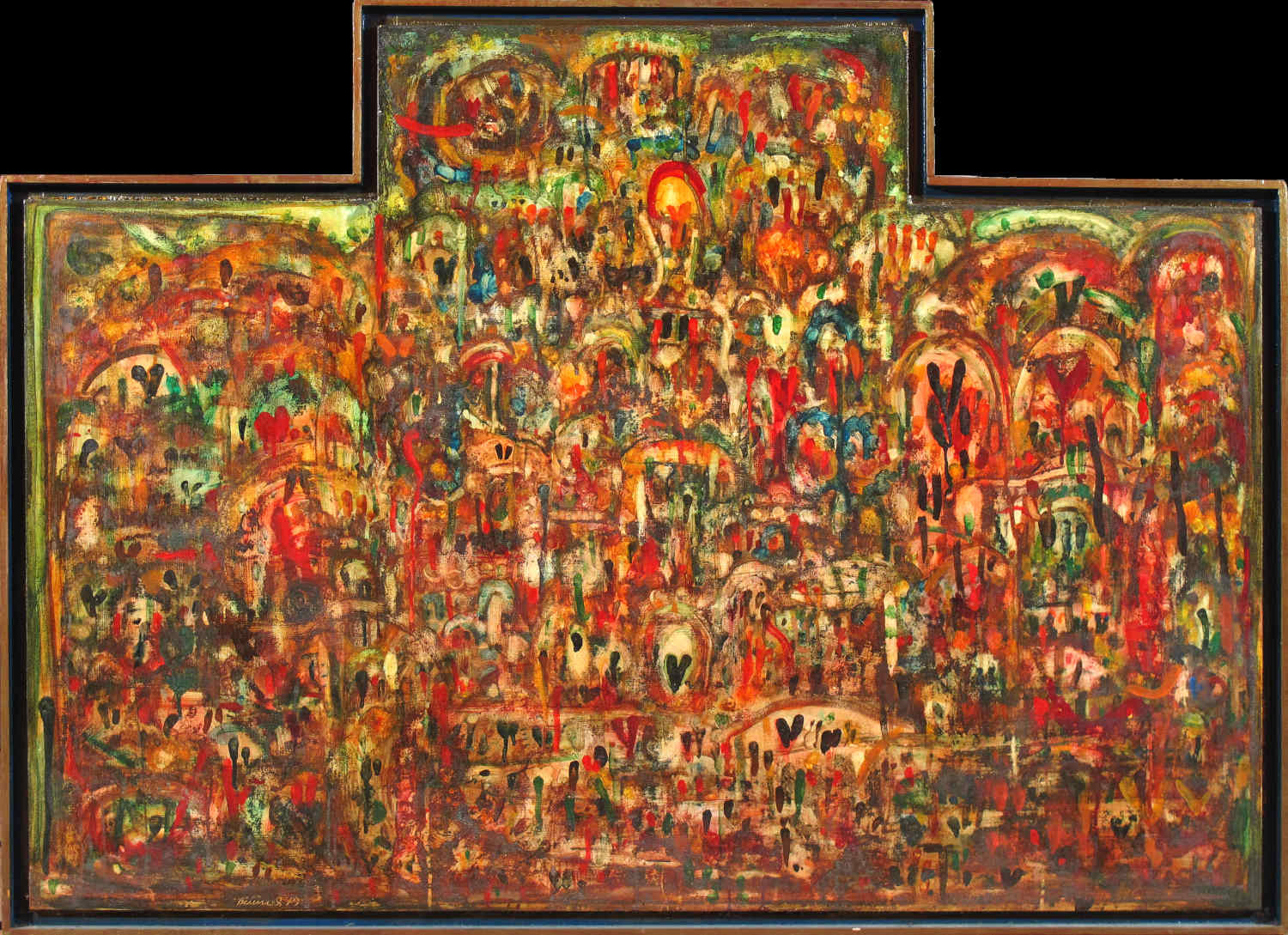 Erwin Trum - 1979 - Bois - 146x116 cm Erwin Trum - 1979 - Bois - 146x116 cm