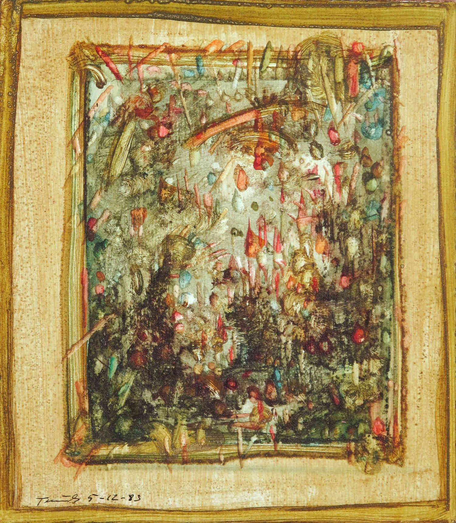 Erwin Trum - 05/12/1983 - Papier - 22x25 cm