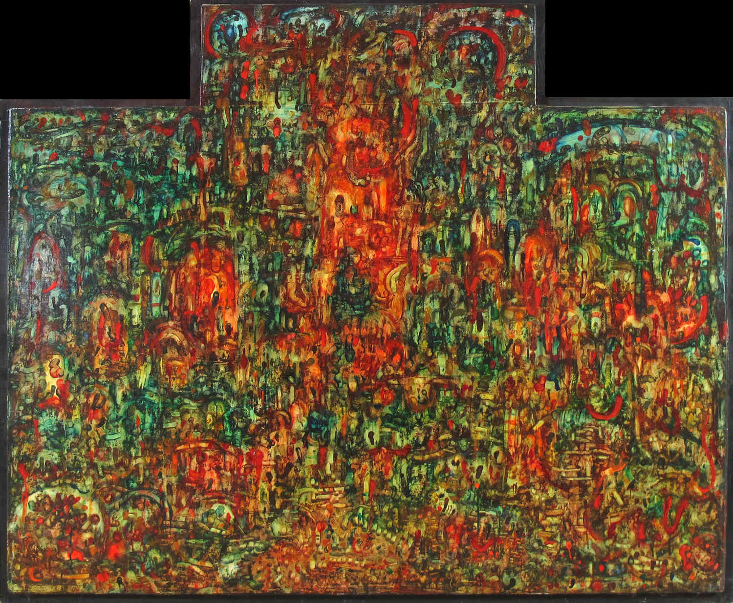 Erwin Trum - 1981 - Bois - 154x127 cm Erwin Trum - 1981 - Bois - 154x127 cm