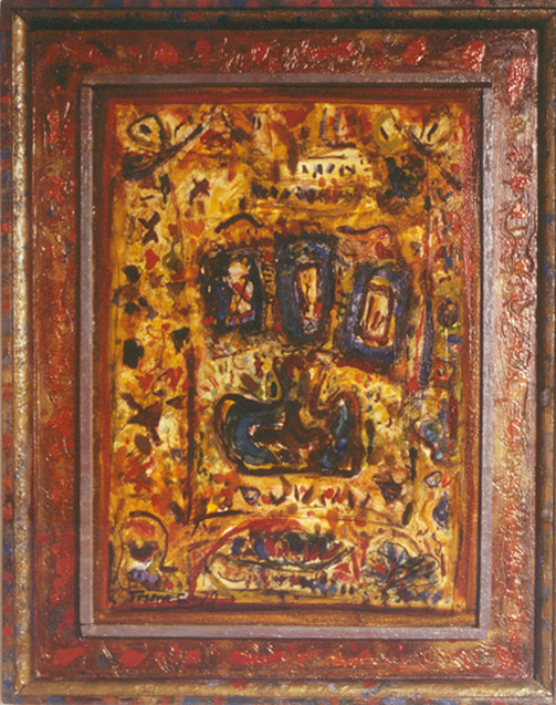 Erwin Trum - 1978 - Bois - 50x80 cm Erwin Trum - 1978 - Bois - 50x80 cm