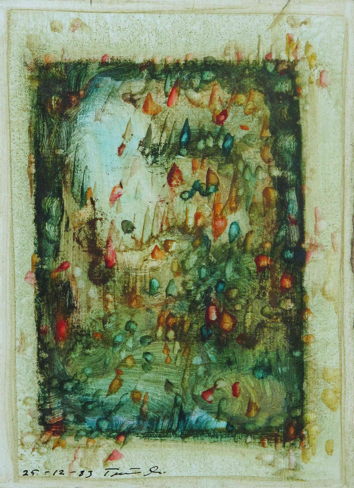 Erwin Trum - 25/12/1983 - Papier - 14x20 cm