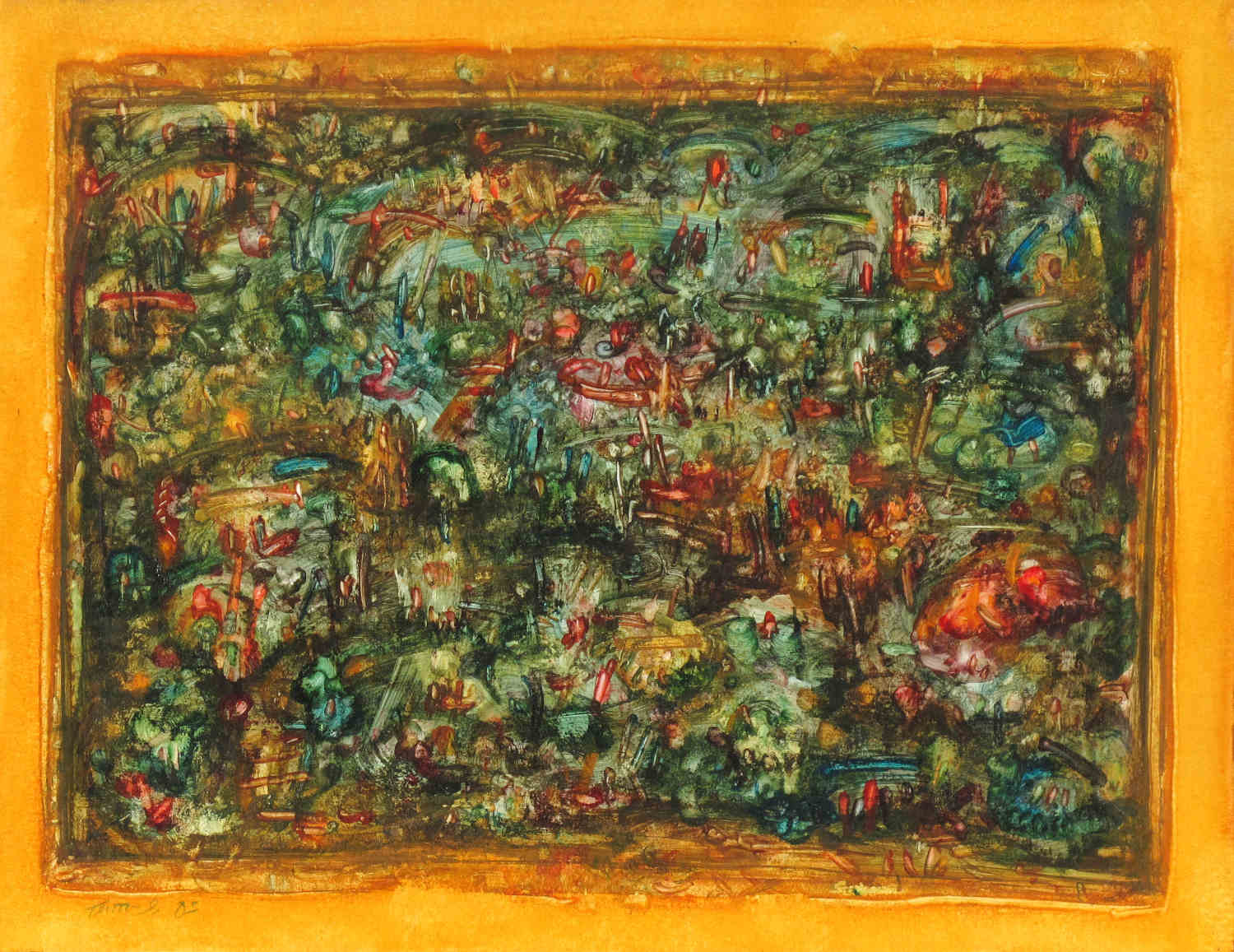 Erwin Trum - 1982 - Papier - 66x51 cm Erwin Trum - 1982 - Papier - 66x51 cm