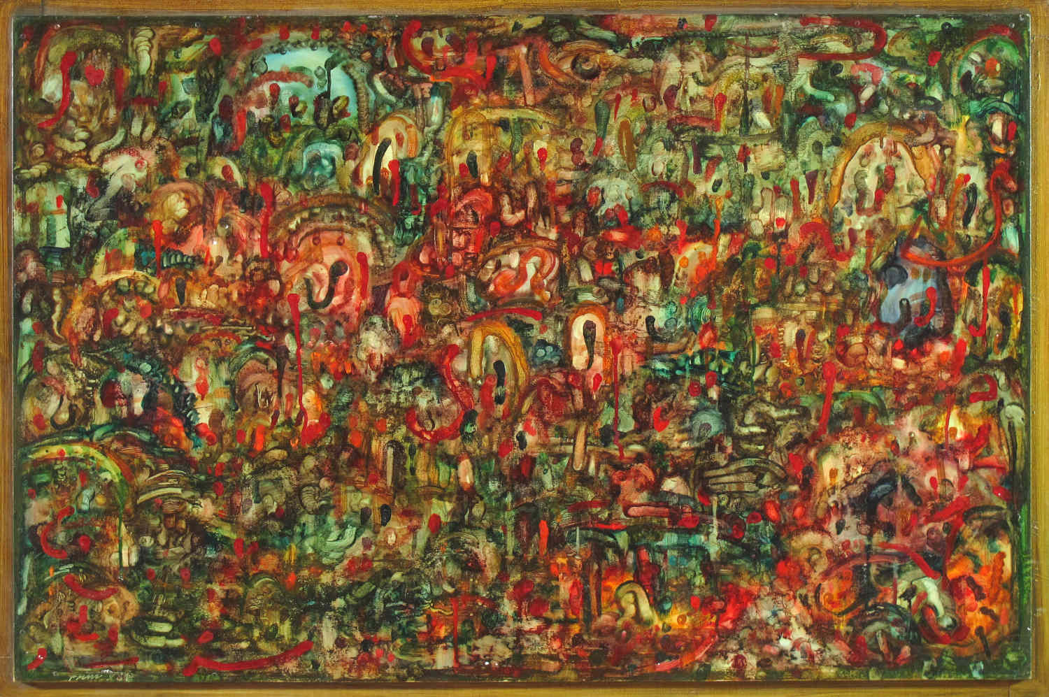 Erwin Trum - 1981 - Bois - 115x77 cm Erwin Trum - 1981 - Bois - 115x77 cm