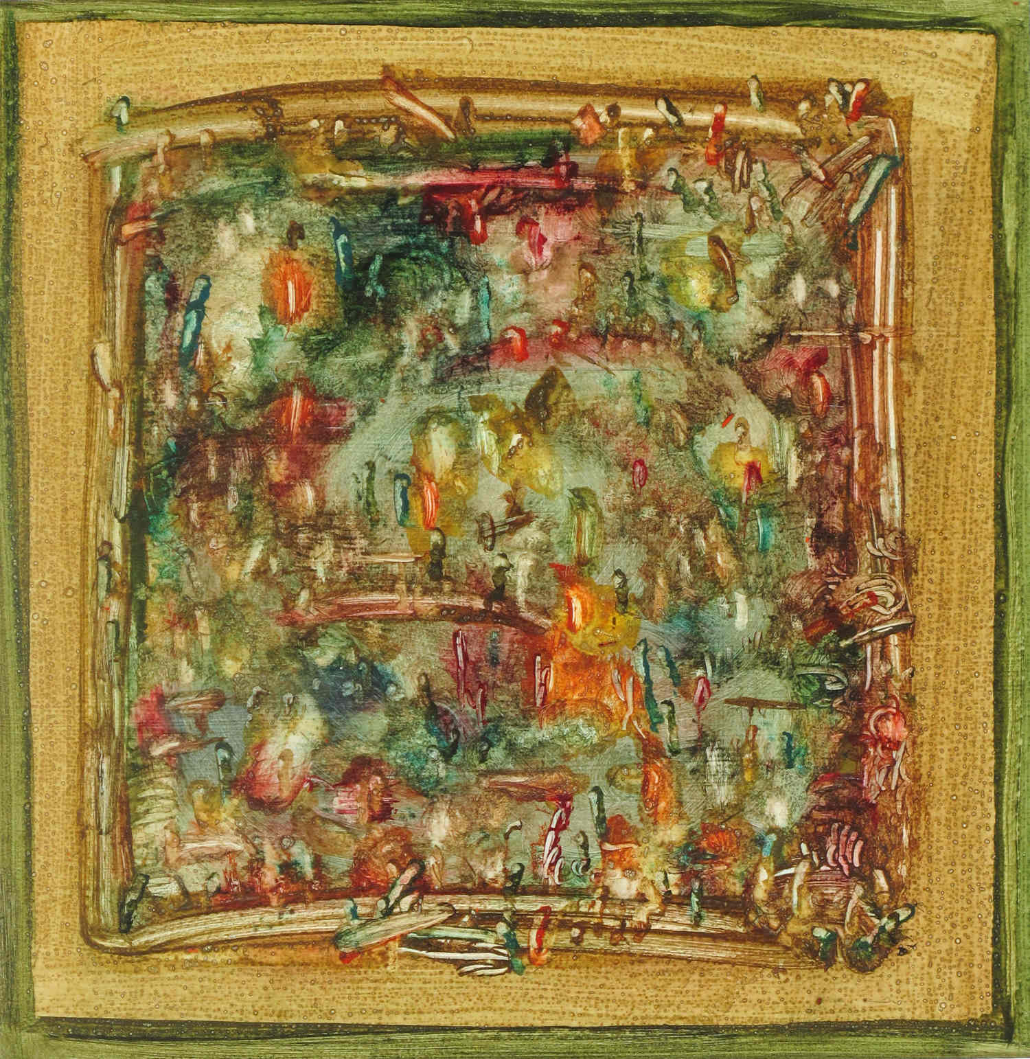 Erwin Trum - 1982 - Papier - 24x24 cm