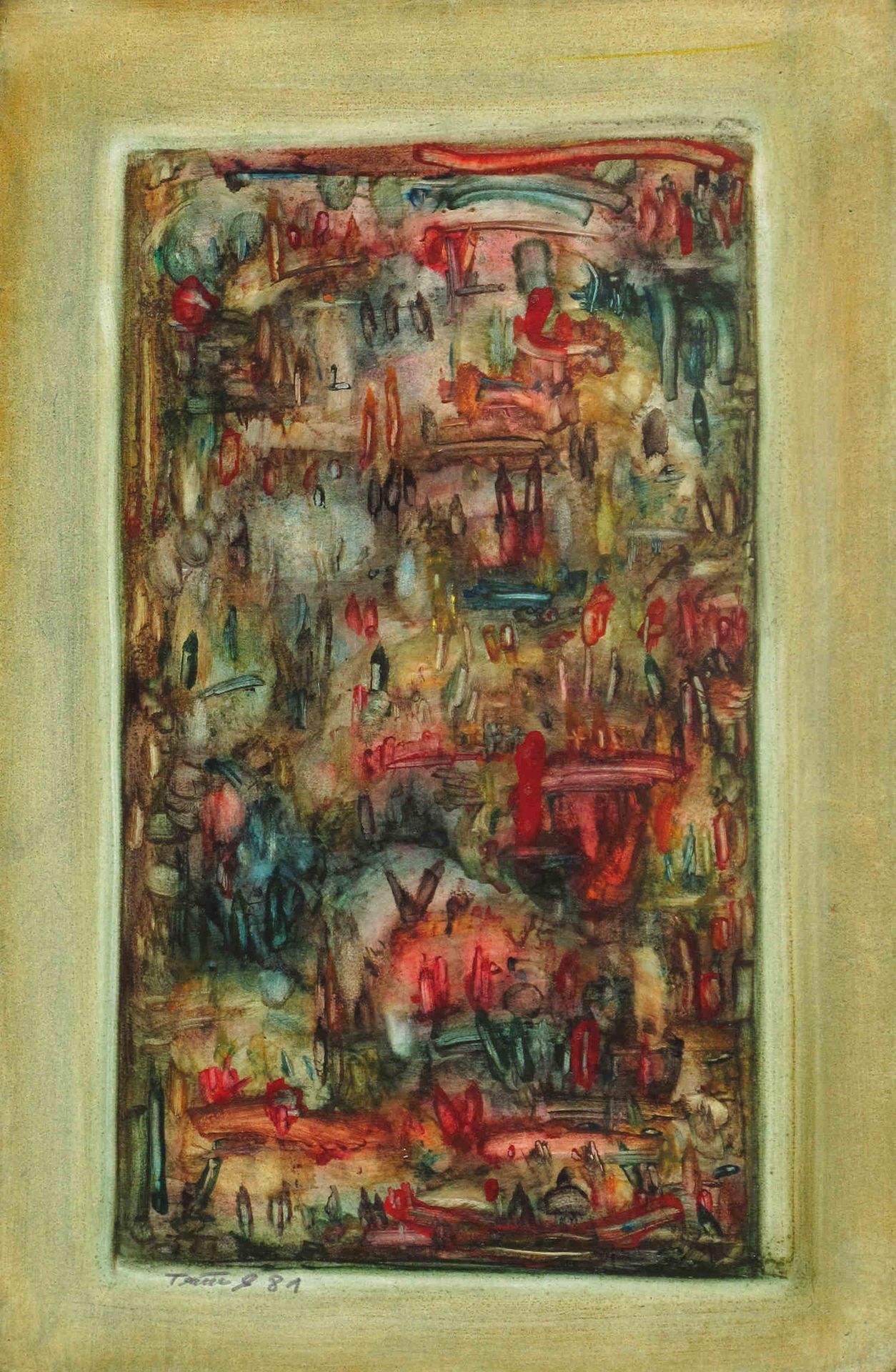 Erwin Trum - 1981 - Papier - 33x51 cm