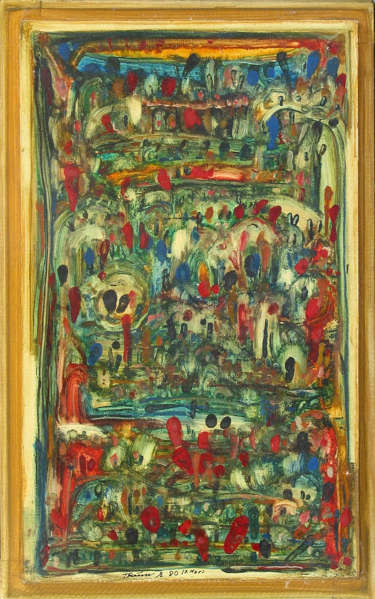 Erwin Trum - 1980 - Bois - 30x55 cm Erwin Trum - 1980 - Bois - 30x55 cm