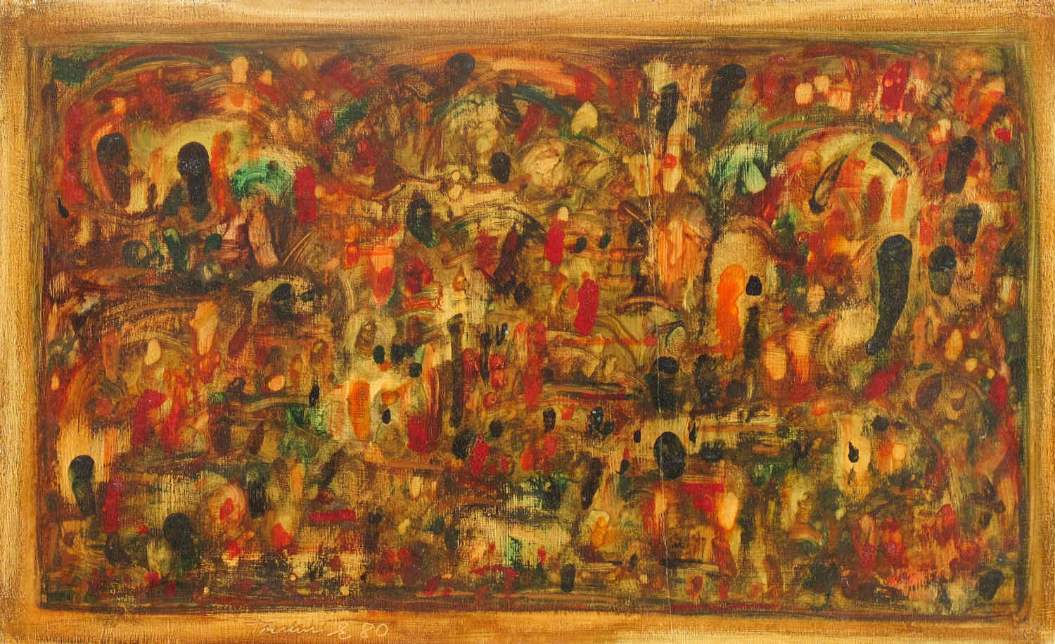 Erwin Trum - 1980 - Bois - 48x29 cm Erwin Trum - 1980 - Bois - 48x29 cm