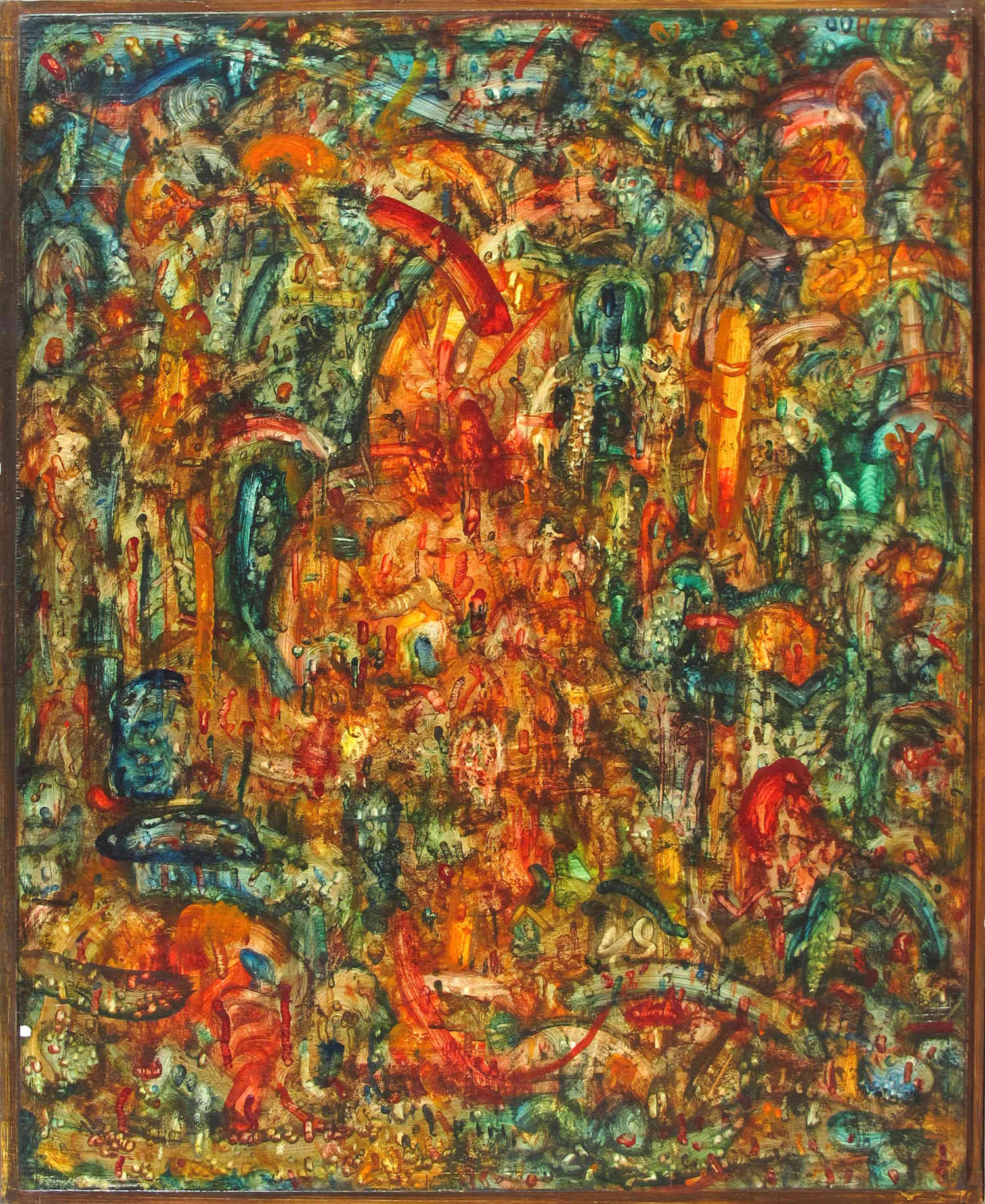 Erwin Trum - 1982 - Bois - 120x150 cm Erwin Trum - 1982 - Bois - 120x150 cm