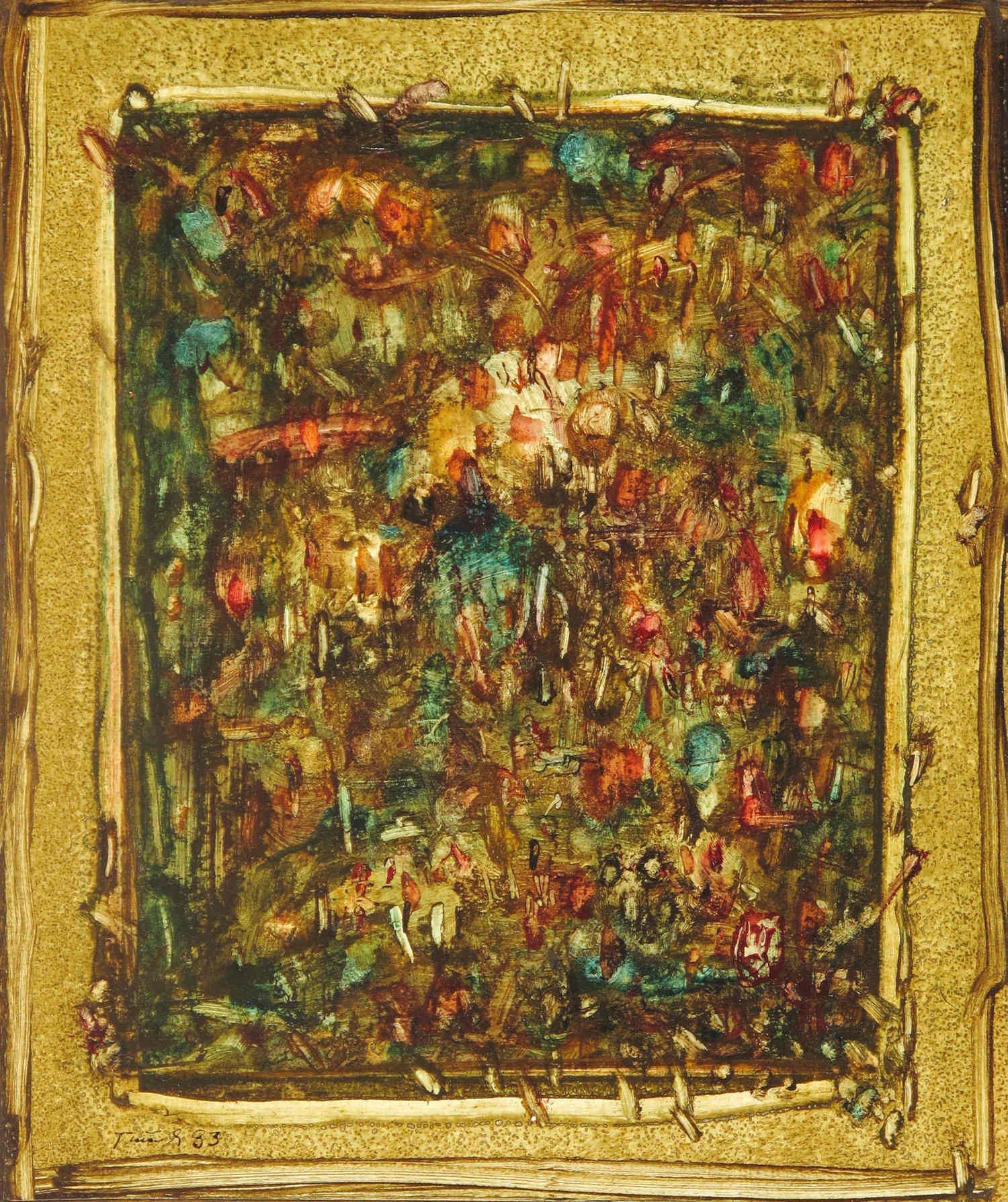 Erwin Trum -1983 - Papier - 32x37 cm