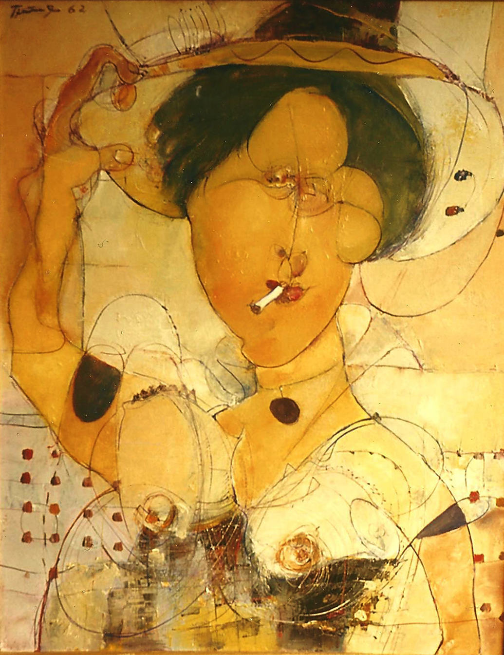 Erwin Trum - 1962 - Toile - 73x92 cm Erwin Trum - 1962 - Toile - 73x92 cm