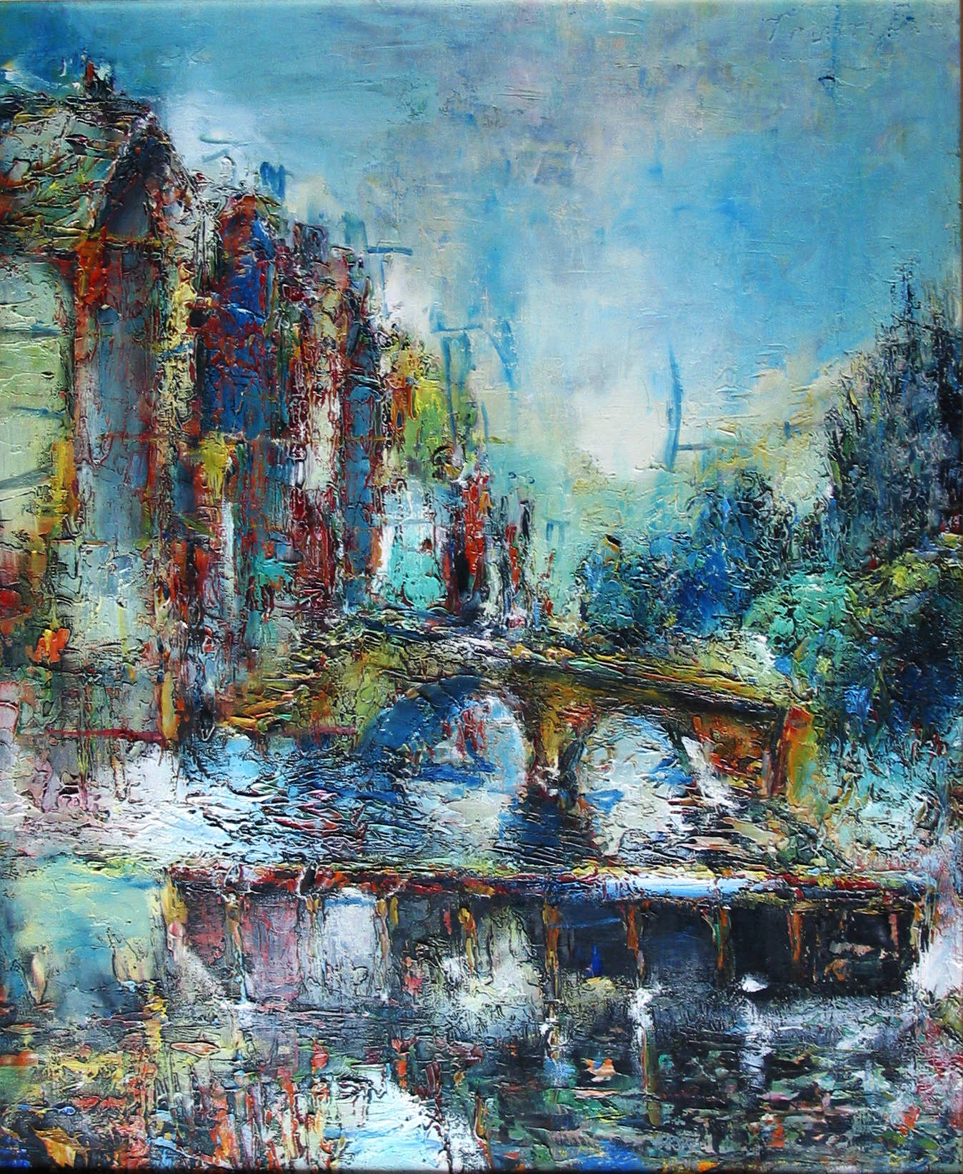 Erwin Trum - Juin 1959 - Toile - 50x61 cm Erwin Trum - Juin 1959 - Toile - 50x61 cm