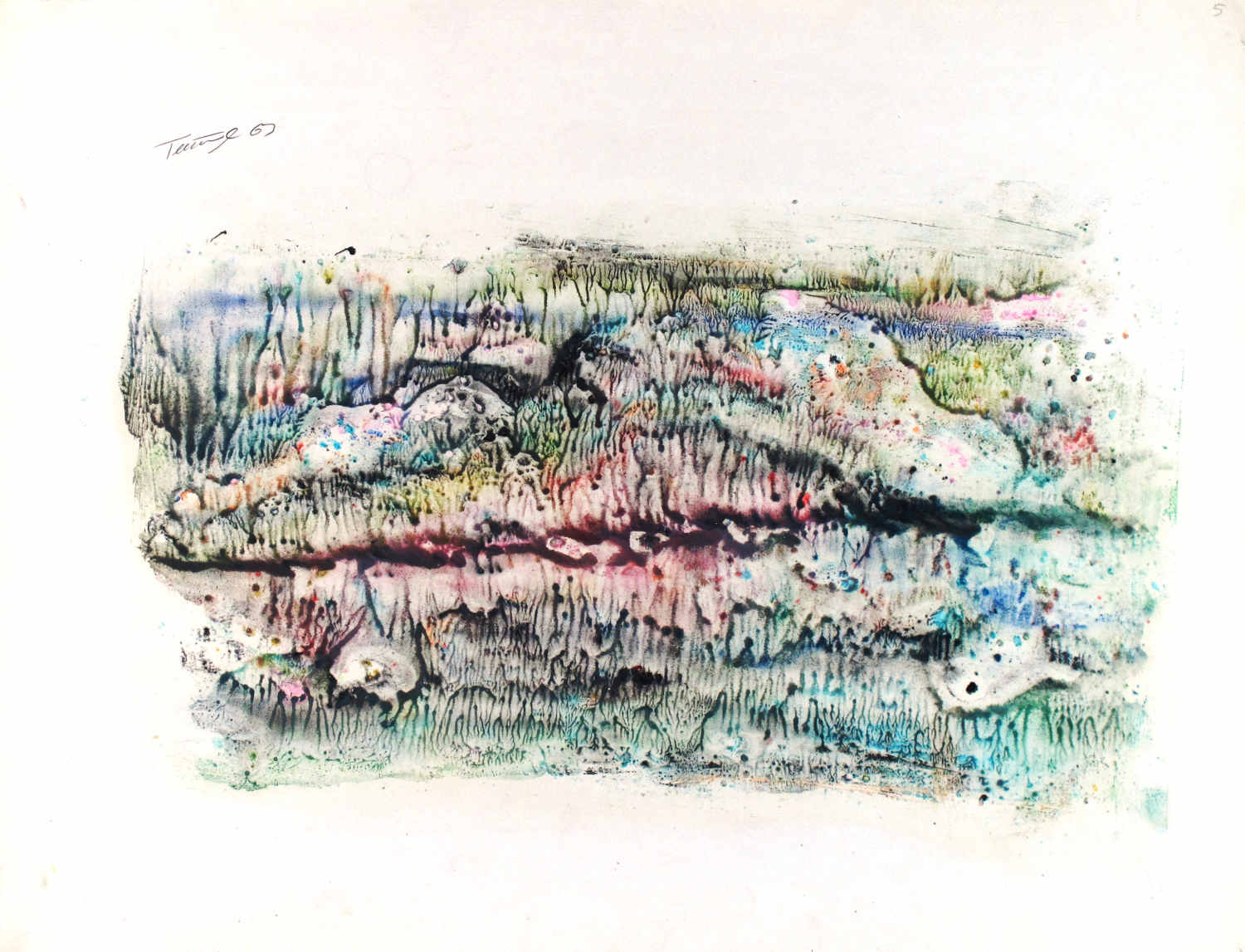 Erwin Trum - 1963 - Papier - 55x30 cm Erwin Trum - 1963 - Papier - 55x30 cm