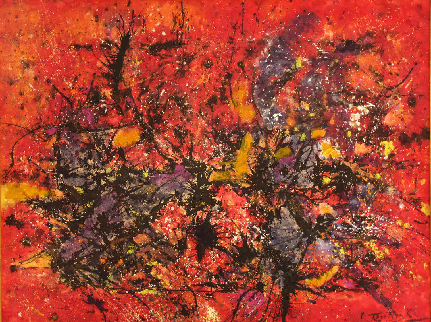 Erwin Trum - Décembre 1959 - Carton - 75x57 cm Erwin Trum - Décembre 1959 - Carton - 75x57 cm