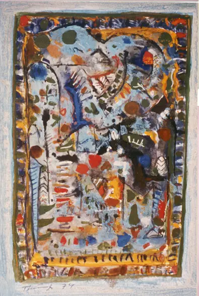 1974 - Papier - 30x50 cm Erwin Trum - 1974 - Papier - 30x50 cm